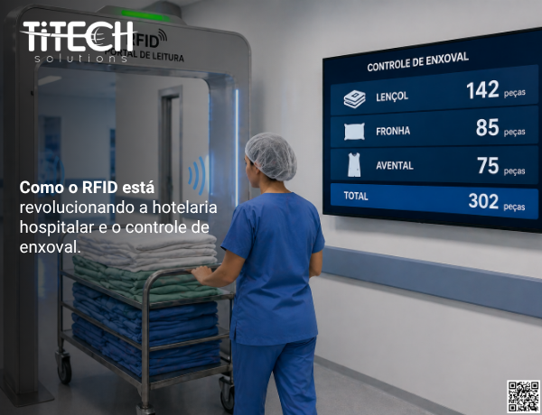 Como o RFID está revolucionando a hotelaria hospitalar e o controle de enxoval Como o RFID está revolucionando a hotelaria hospitalar e o controle de enxoval